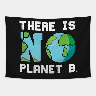 There is No Planet B Earth Climate Change Tapestry