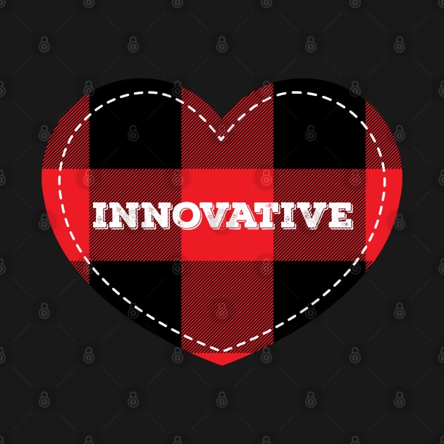 Buffalo Plaid Lumberjack Innovative Love Heart by anonopinion