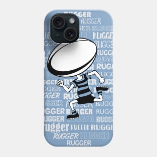 Rugby Head Phone Case