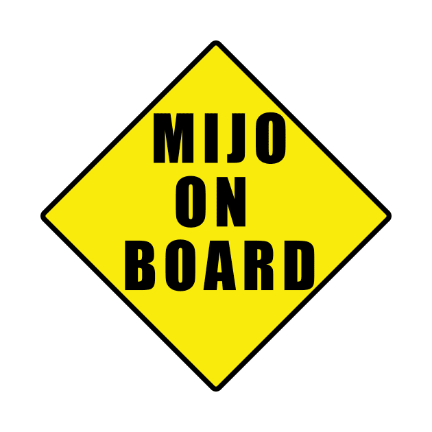 Mijo baby on board latino version by Estudio3e