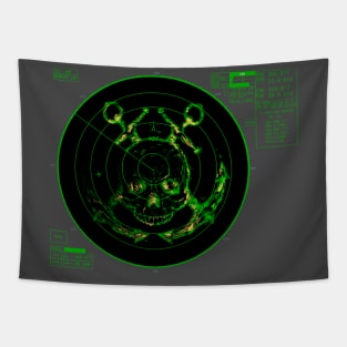 Maritime Horrors Radar Design Tapestry