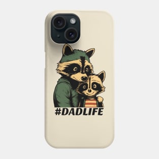 Raccoon dad Phone Case