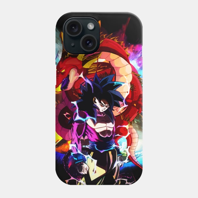 Neon Kakarrot Phone Case by hustlart