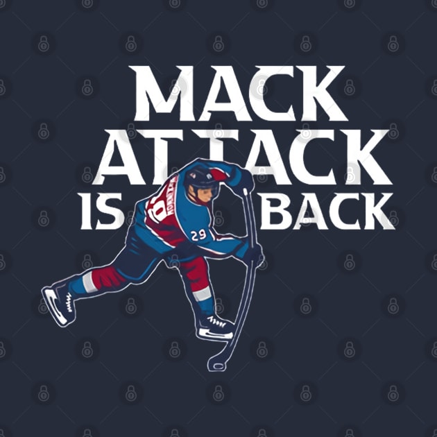 Nathan MacKinnon Mack Attack Is Back by stevenmsparks