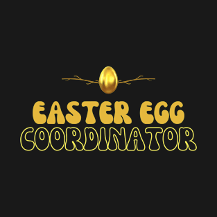 Gold Easter Egg Coordinator Design T-Shirt