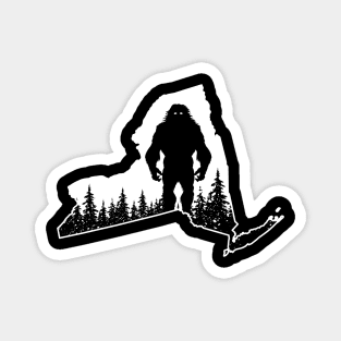 New York Bigfoot Sasquatch Magnet