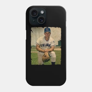 Ron Santo in Chicago Cubs Phone Case