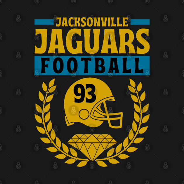 Jacksonville Jaguars 1993 American Football by Astronaut.co