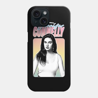 Jennifer Connelly // Retro Style Fan Design Phone Case