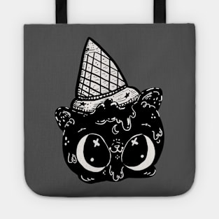 Halloween Ice Cream Cat Tote