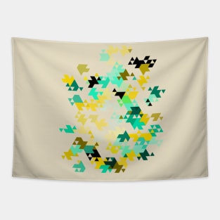 Abstract triangle Tapestry