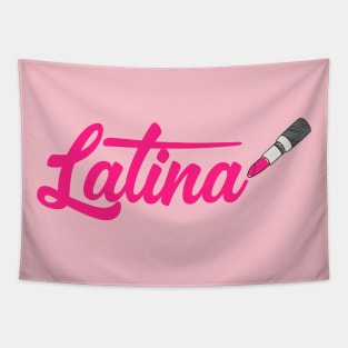 Latina Lipstick Tapestry