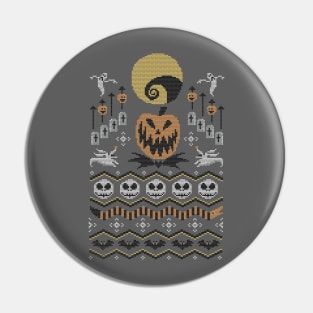 Pumpkin King Sweater Pin