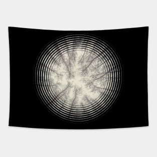 Cosmic Ripples - Trees Tapestry