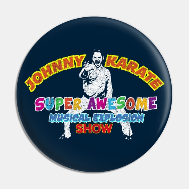 Johnny Karate Pin by huckblade