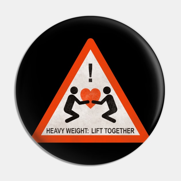 Together Strong Pin by Drop23