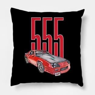 555 CarCar Pillow