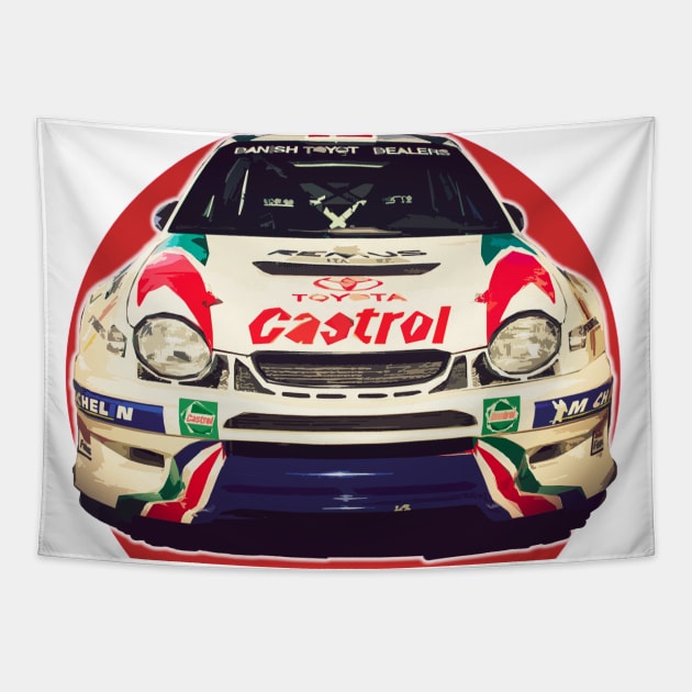 Corolla Tapestry by TeEmporium