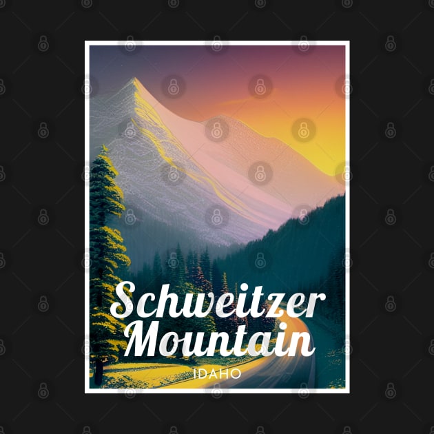 Schweitzer Mountain Idaho Ski by UbunTo