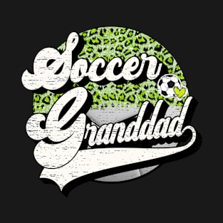 Soccer Granddad Vintage Soccer Family Matching T-Shirt