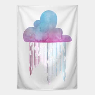 Cotton Candy Rain Tapestry