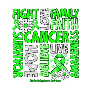 Nephrotic Syndrome Awareness - Fight love survivor ribbon T-Shirt