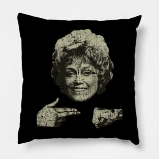 Rue McClanahan 70s -VINTAGE RETRO STYLE Pillow