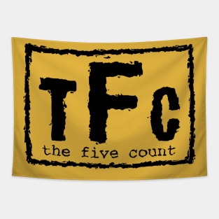 TFC NWO Classic Black Logo Tapestry