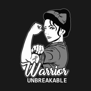 Unbreakable | Brain Cancer Warrior T-Shirt