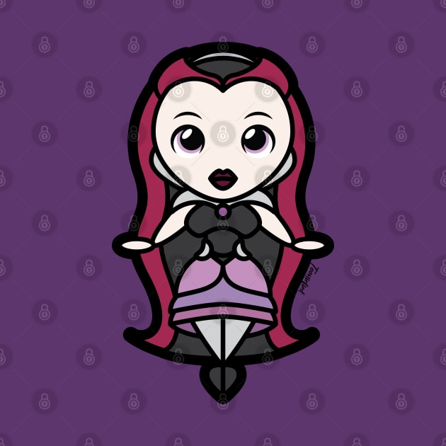 Raven Queen Tooniefied by Tooniefied