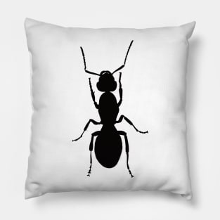 Black Field Ant Queen Pillow