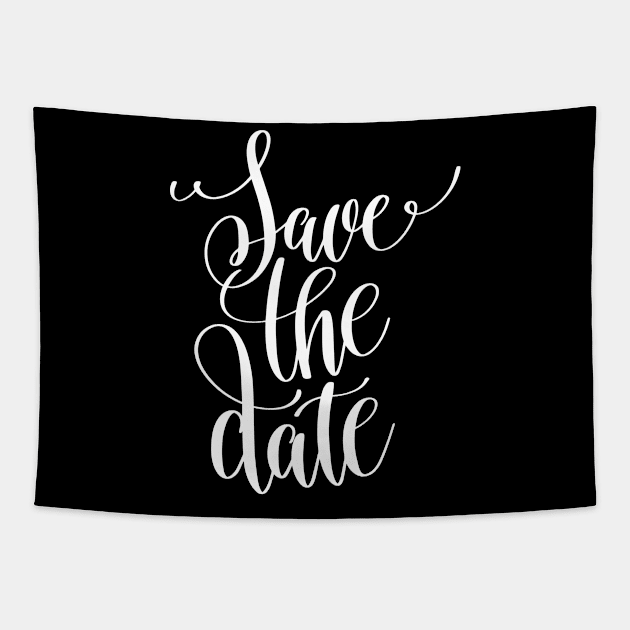 Save The Date Tapestry by ProjectX23