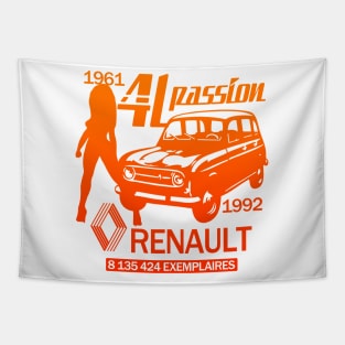 4L Passion Renault Tapestry