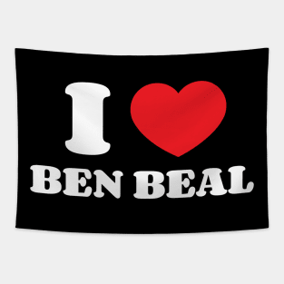 I Heart Ben Beal Tapestry