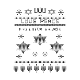 Ugly Sweater, Love Peace T-Shirt