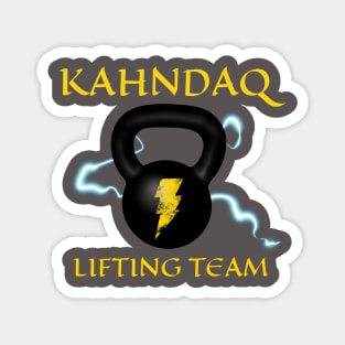 Kahndaq Lifting Team Magnet