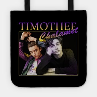 Timothee Chalamet retro style Tote