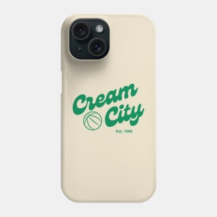 Cream City Basketball Phone Case