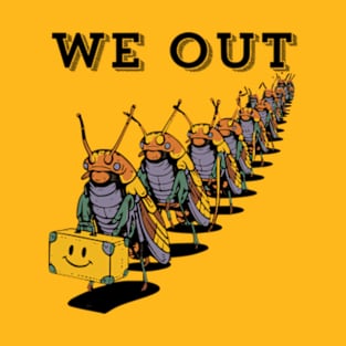 Funny Cicada We Out Cute Cicada Brood Emergence T-Shirt