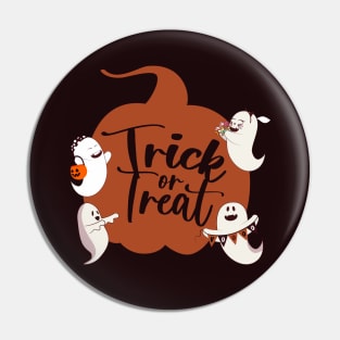 Trick or Treat Party Pin