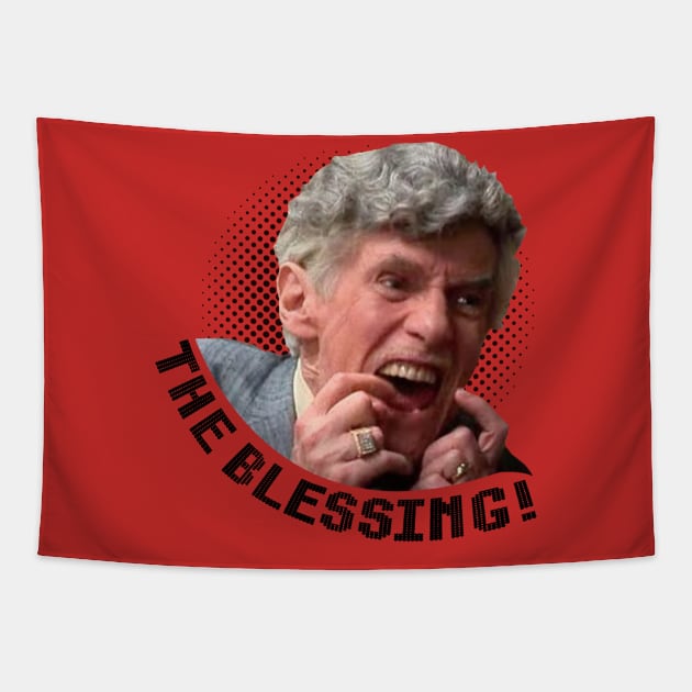 The blessing uncle lewis Tapestry by RAINYDROP