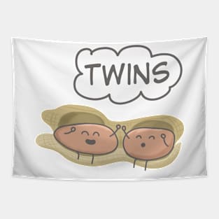 Twins, like a nuts seeds Tapestry