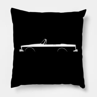 Sunbeam Tiger Silhouette Pillow