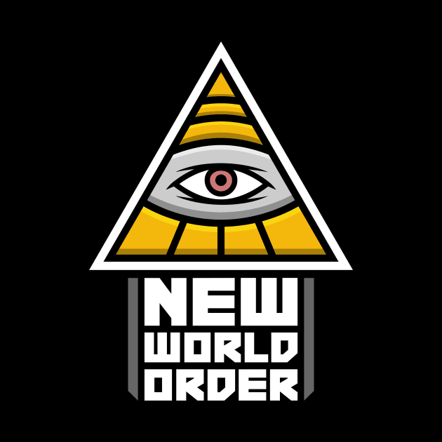 New World Order Illuminati Shirt by UnluckyDevil