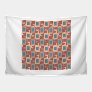 Mid Century Modern Pattern Tapestry