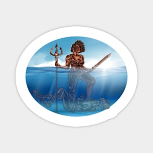 Virginia's Virtue Bronze - In The Water 2 Magnet