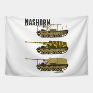 Nashorn Tank Destroyer Tapestry
