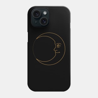 The Smiling Moon Phone Case