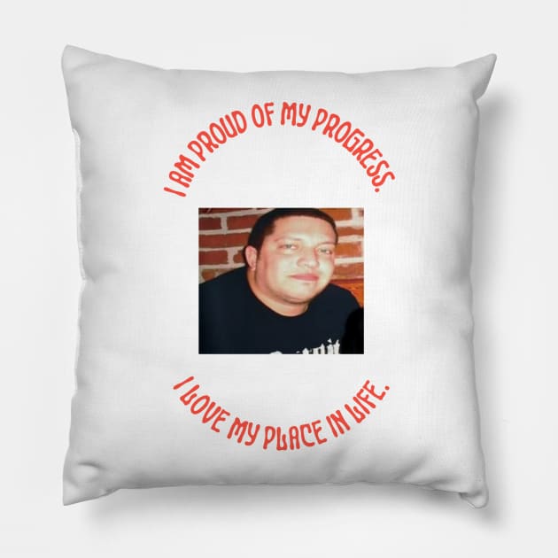 Sal Vulcano Progress Meme Pillow by piggysmallz