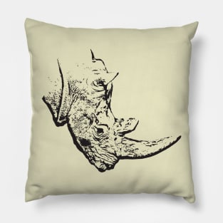 Rhinoceros Pillow